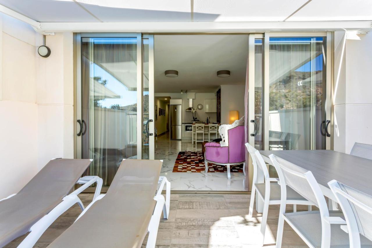Ribera Del Puerto - Luxe Apartement With Great Terrace And Sea View 莫甘海滩 外观 照片