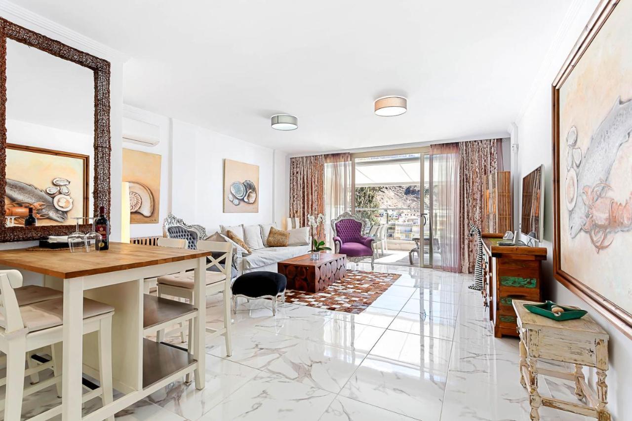 Ribera Del Puerto - Luxe Apartement With Great Terrace And Sea View 莫甘海滩 外观 照片
