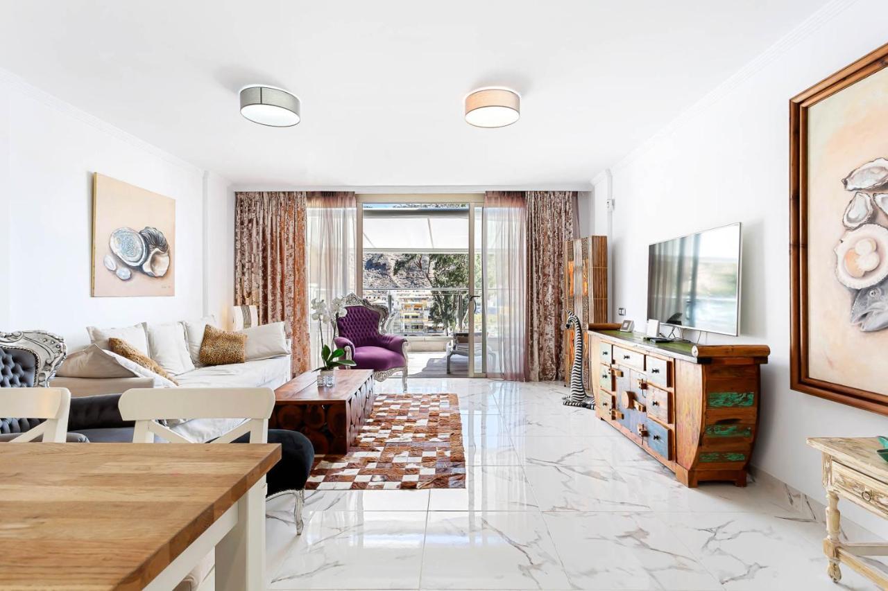 Ribera Del Puerto - Luxe Apartement With Great Terrace And Sea View 莫甘海滩 外观 照片
