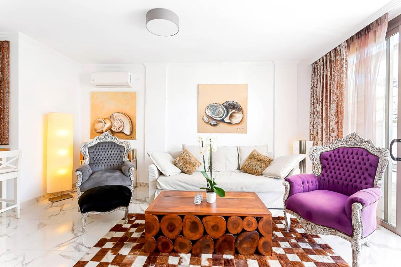 Ribera Del Puerto - Luxe Apartement With Great Terrace And Sea View 莫甘海滩 外观 照片